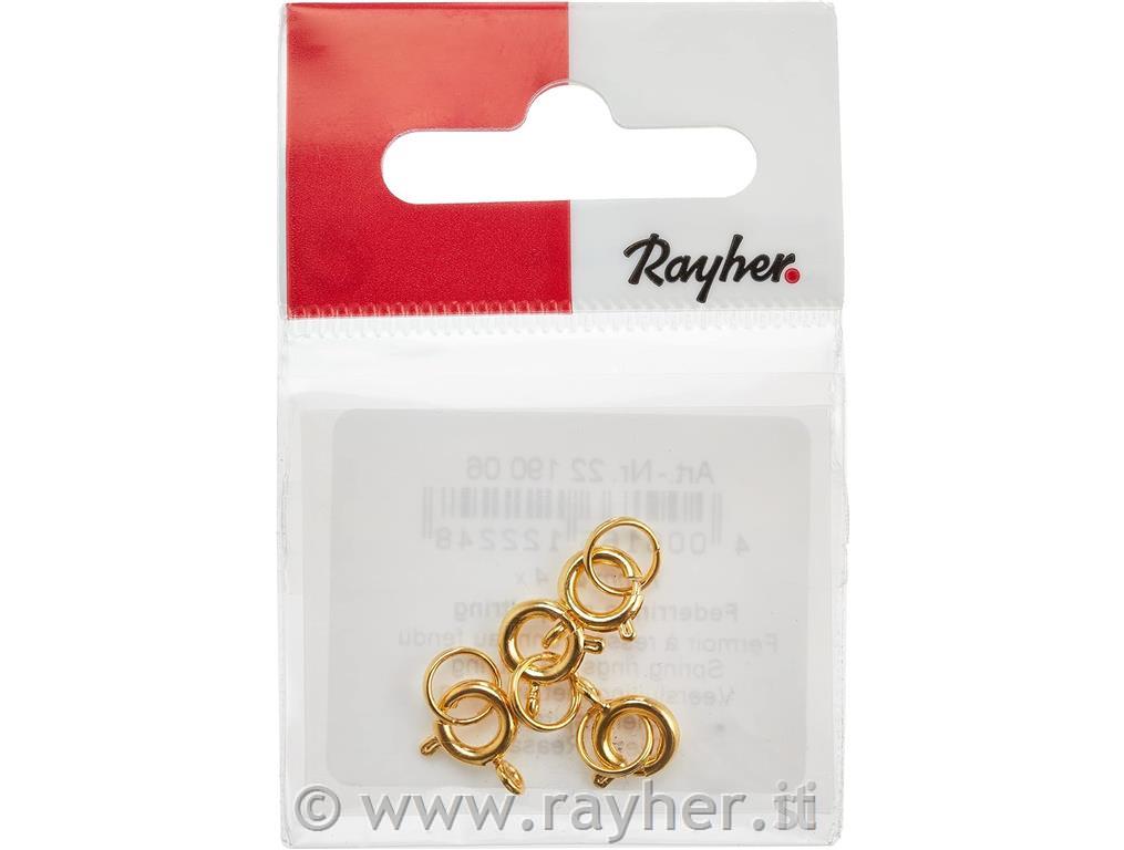 Anello spirale , 7mm obusta 4pzoro