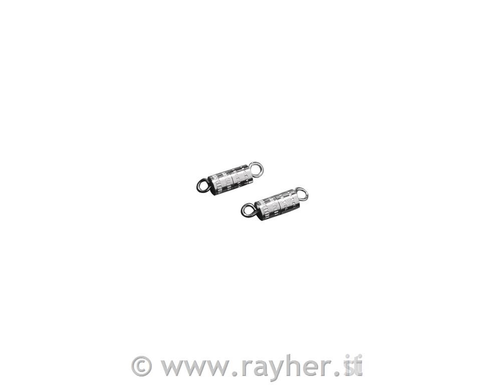 Chiusura a vite4x16mm, busta 3pzplatino