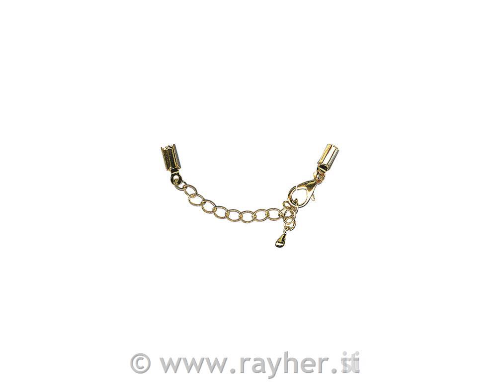 Chiusura montata, 2mm obusta 1pzoro