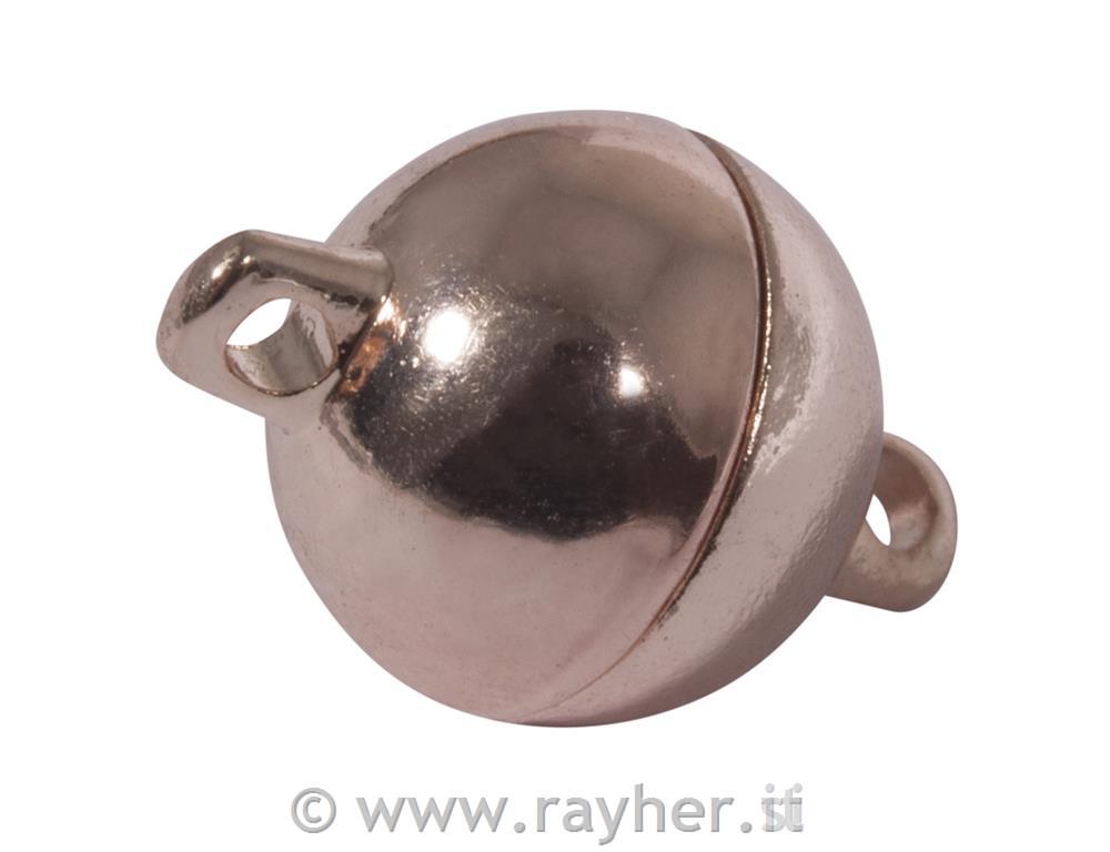 Chiusura calamite, extra stark, 10mm o,oro rose, busta 1pz