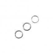 anello, 8mm o1mm, busta 20pzplatino