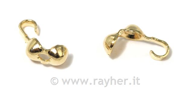 Dekorativna kapica za stiskanje, 5mm, 8k