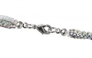 Obroček, 4,6mm, 1mm, srebrni, 20 kosov