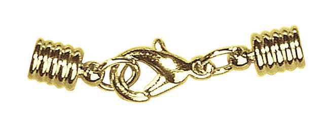 Chiusura a cappetta anello, 4mm omontato compl., bus. 2pzoro