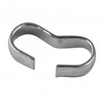 Elemento giuntura bigiotteria8mm, bus. 10pzplatino