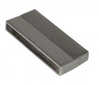 Chiusura magnetica liscia 2 pz43mmplatino