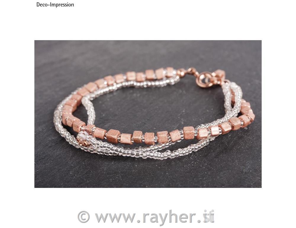 Catenina a maglie met.c. chiusura, 2mm o, oro rose, 78cm, +5cm prolunga, bus.bli