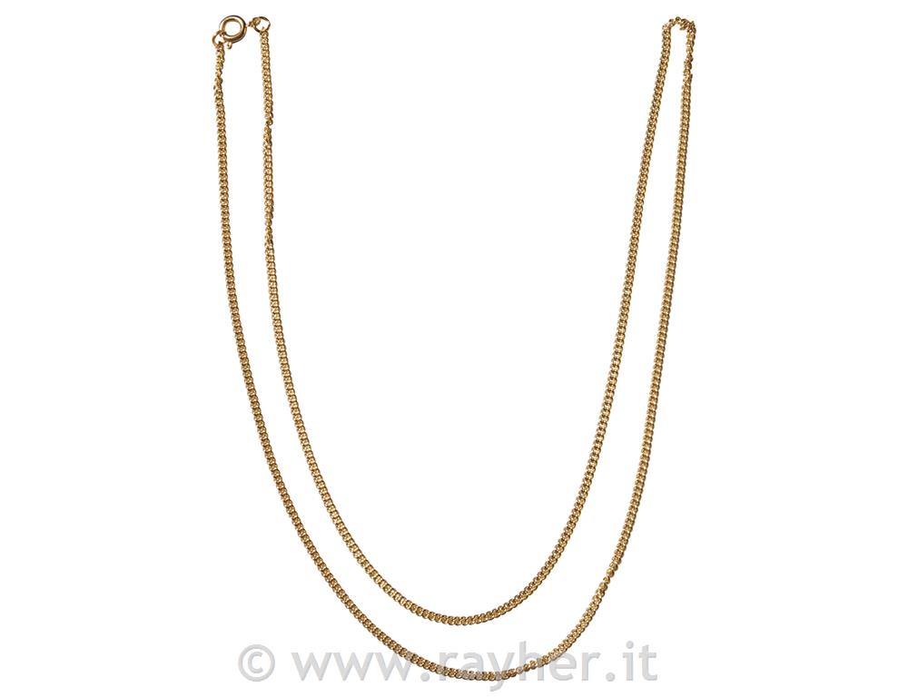 Verižica pozlačena , 60cm, 2.5mm