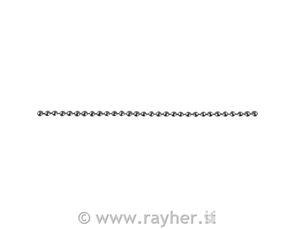 Verižica vojaška 1 mm platina 90 cm