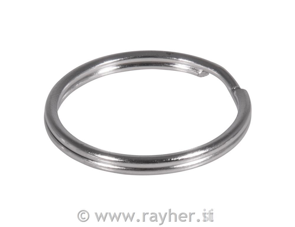 Obroček za ključe 25mm 6 kosov