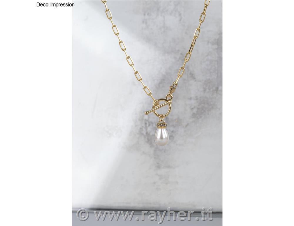 Ciondolo a goccia, oro, 6x8+6x12+8x16+10x14mm, 4 pezzi