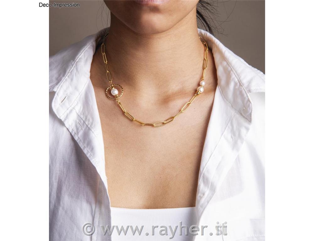 Zaviti kovinski obročki 10 mm, zlati, 10 kos