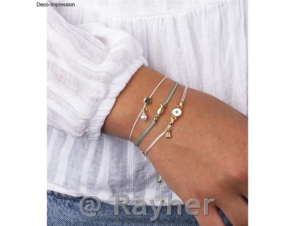 Elemento decorativo malocchio, oro8 mm, 2 pezzi