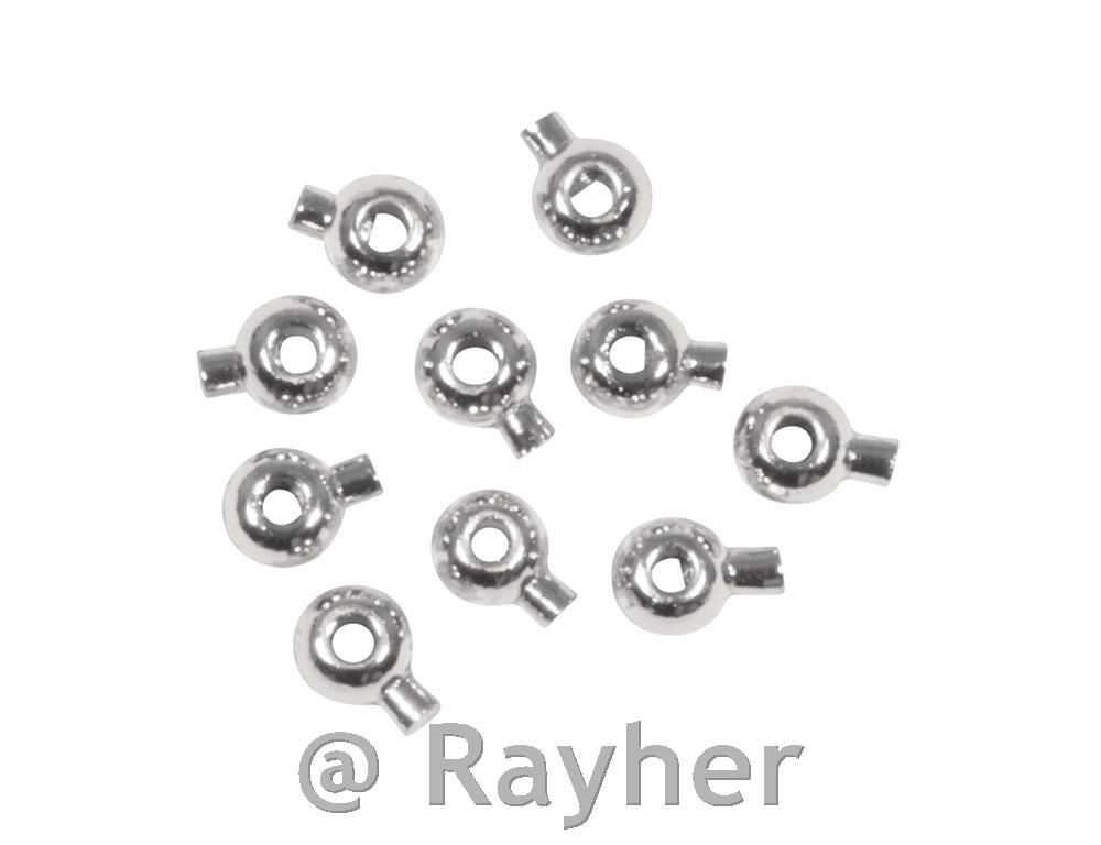 Perlina di posizionamento, rotonda, arge3,5 x 3 mm, 10 pezzi