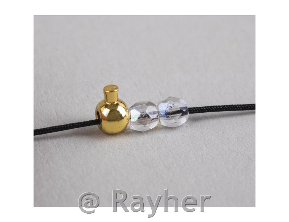 Perlina di posizionamento, rotonda, arge3,5 x 3 mm, 10 pezzi