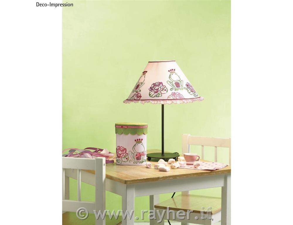 Lampshade, round, conic, white, 30 cm o