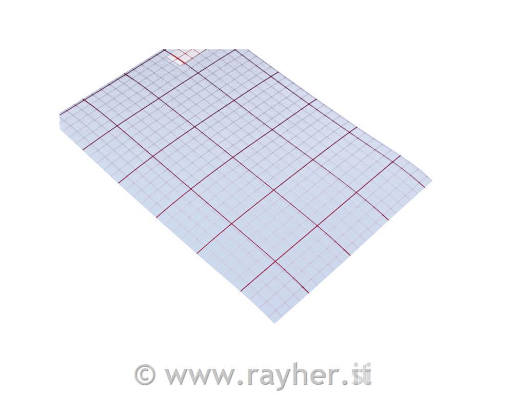 Folija trda PVC, 0,3 mm steklasta, 120 cm, 1m, lepljiva,