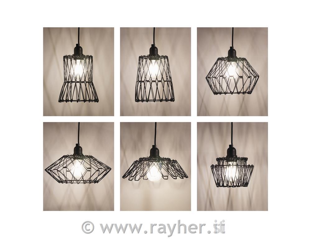 Flexible wire basket, 32cm , black, foldable, blacoated