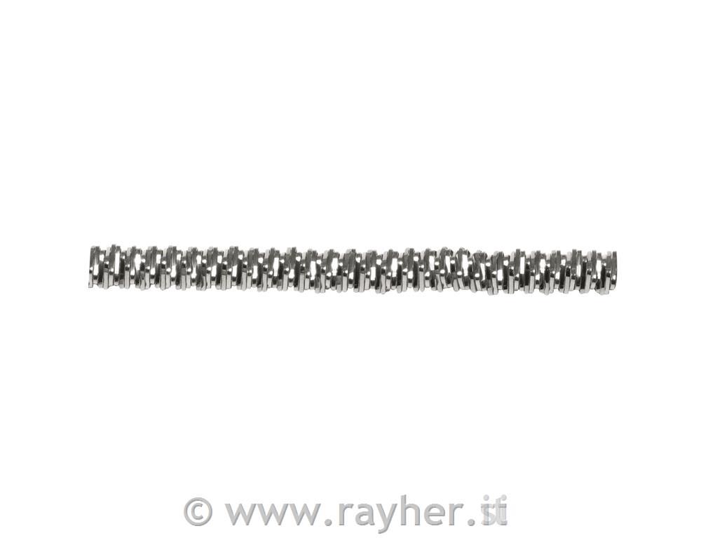 Žica dekorativna elastična, 2,0 mm, srebrna, 2,0 m