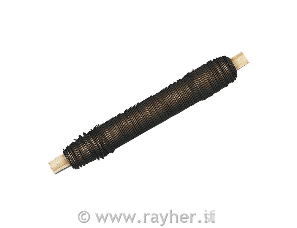 Florist's wire, tab-bag 1 pce., dark bro