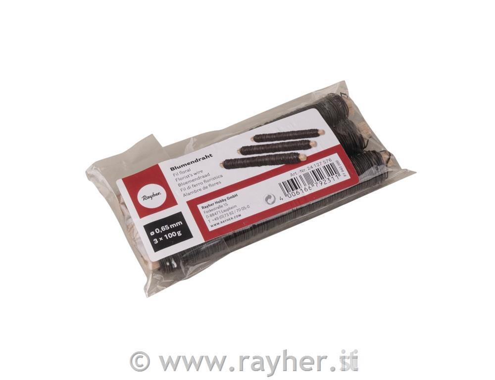 Žica cvetličarska, set 3, 0,65mm