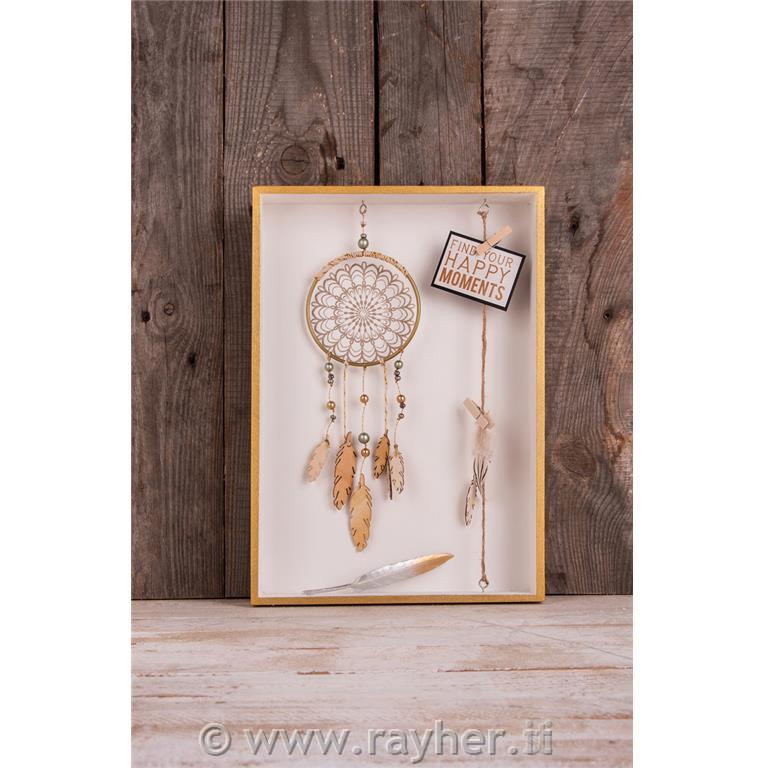 Metal rings, coated, 10cm o, gold