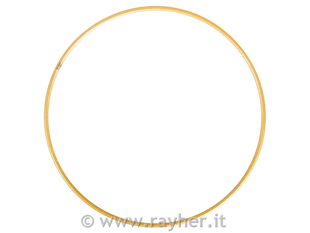 Anello metallico, 15cm, oro