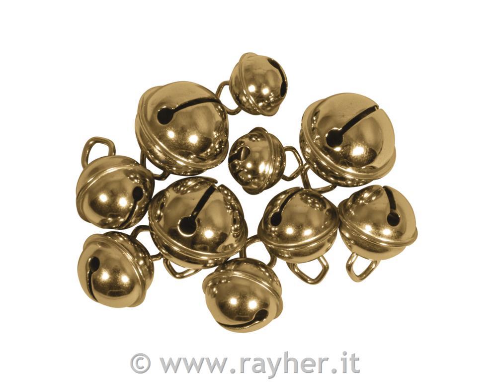 Schiaccianoci dorati, varie dimensioniset 10