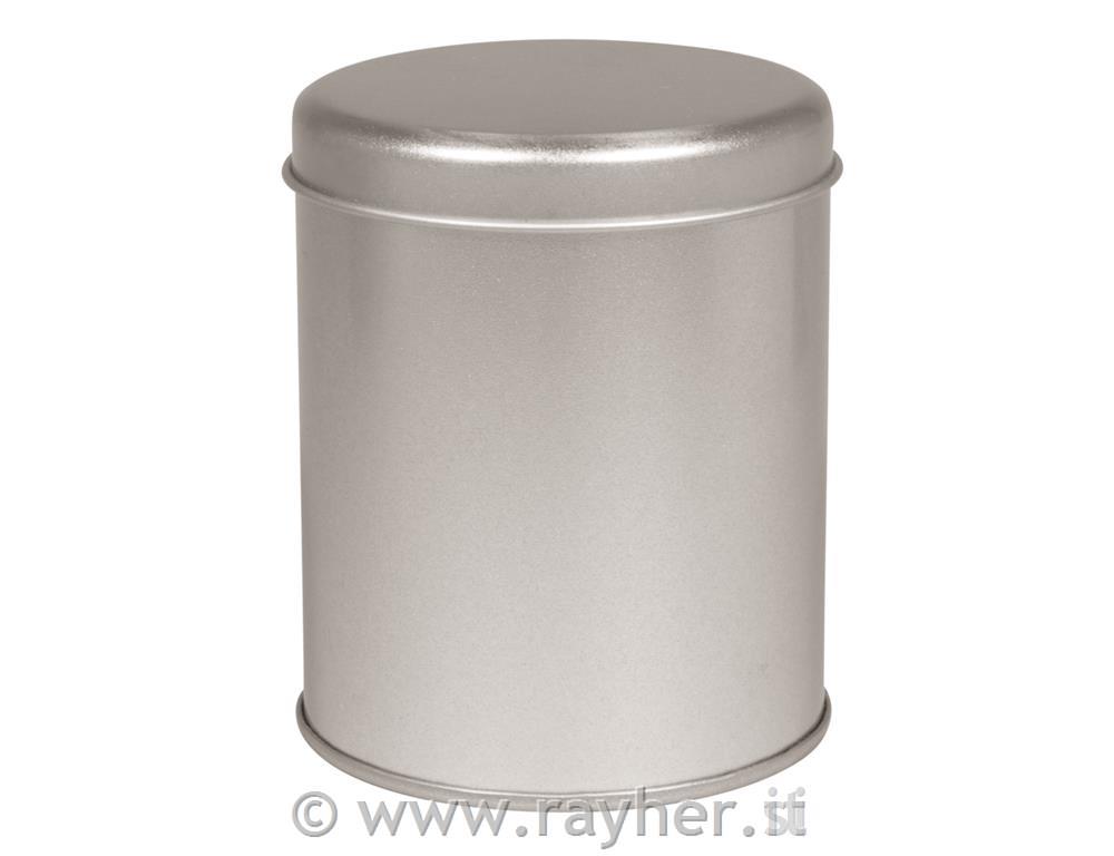 Metal tin dose 8 cm, height 10 cm