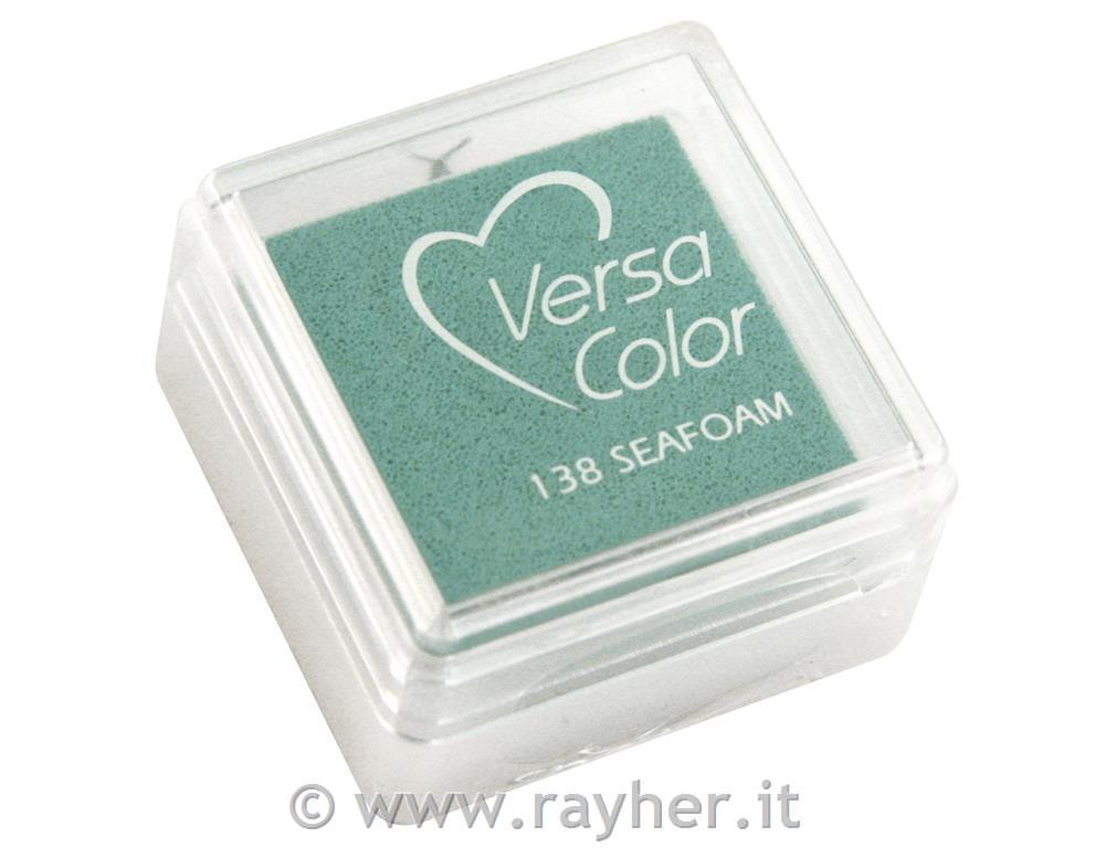 Blazinica za žige "Versacolor", vodno modra, 2,5x2,5 cm