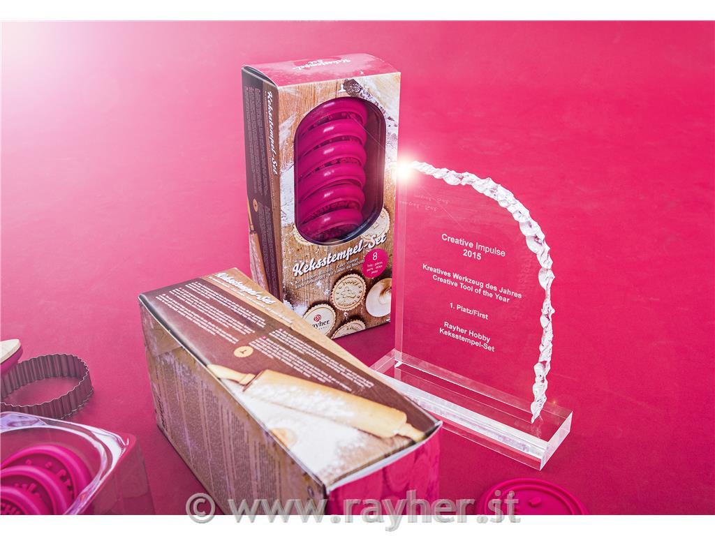 Set timbri biscotto8 pz, box 1 set