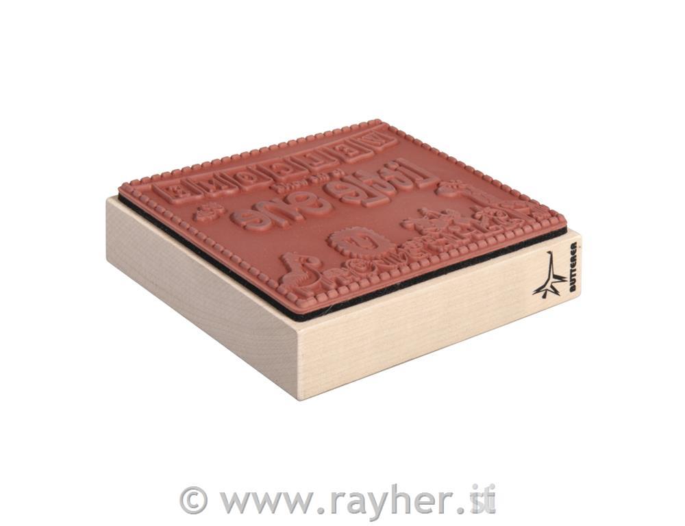 Stamp "Welcome Little one", 10x8cm