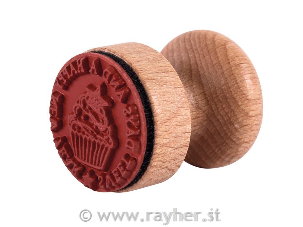 Štampiljka "Kolaček za Novo leto", 3cm