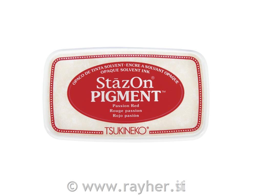 Blaznica StazOn pigment ink-pad, rdeča, 9.6x5.5x2.2cm