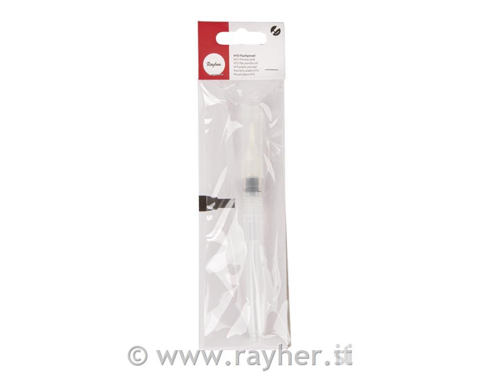 Pennello piatto H2O, 15,5cm, punta 7mm,bus.blis. 1pz