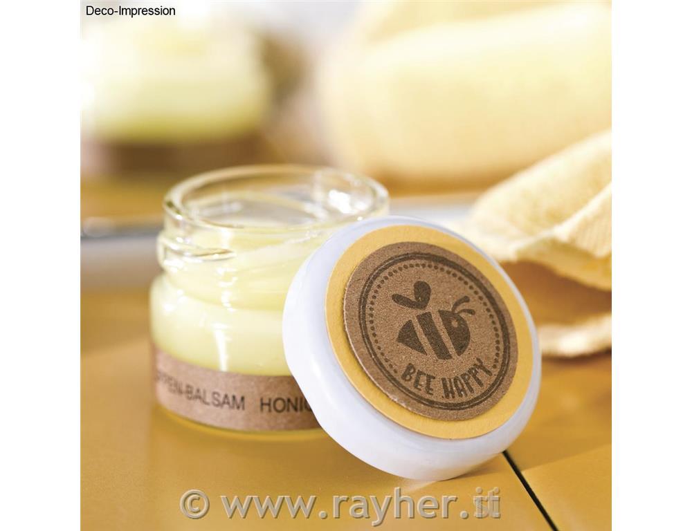 Timbro »Bee happy«, 3cm