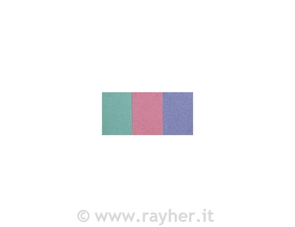 Tampone "Versacolor"3 colori, superficie timbro 4,7x7,5 cmpastel
