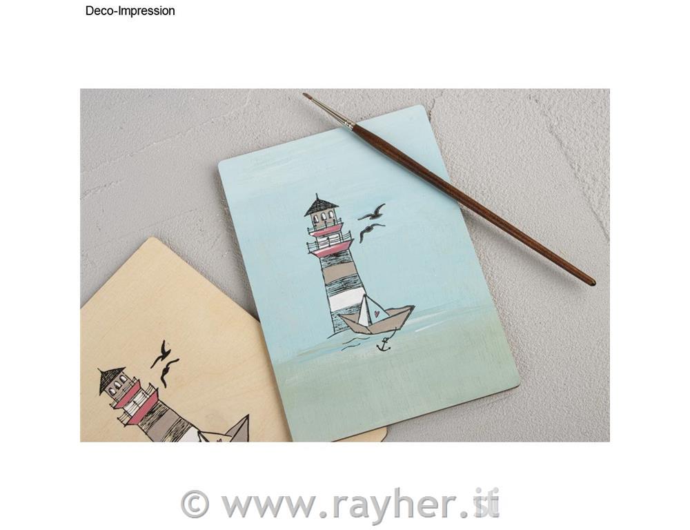 Timbro "Faro" 5x9 cm