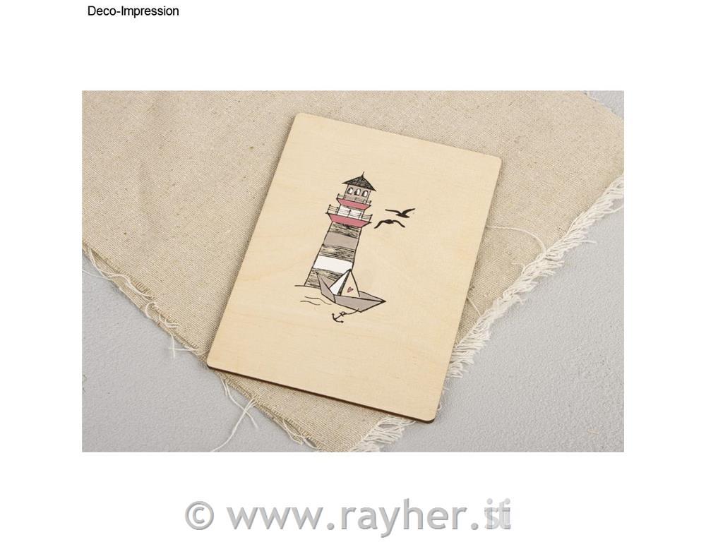 Timbro "Faro" 5x9 cm