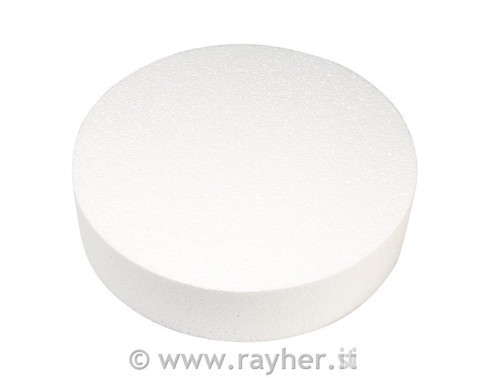 Stiropor disk, fi 30 cm, v:7 cm