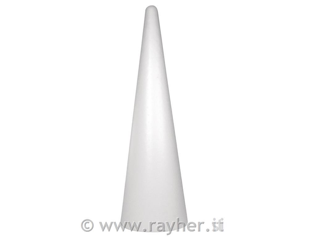 Styrofoam-cone, o 25 cm, height 80 cm
