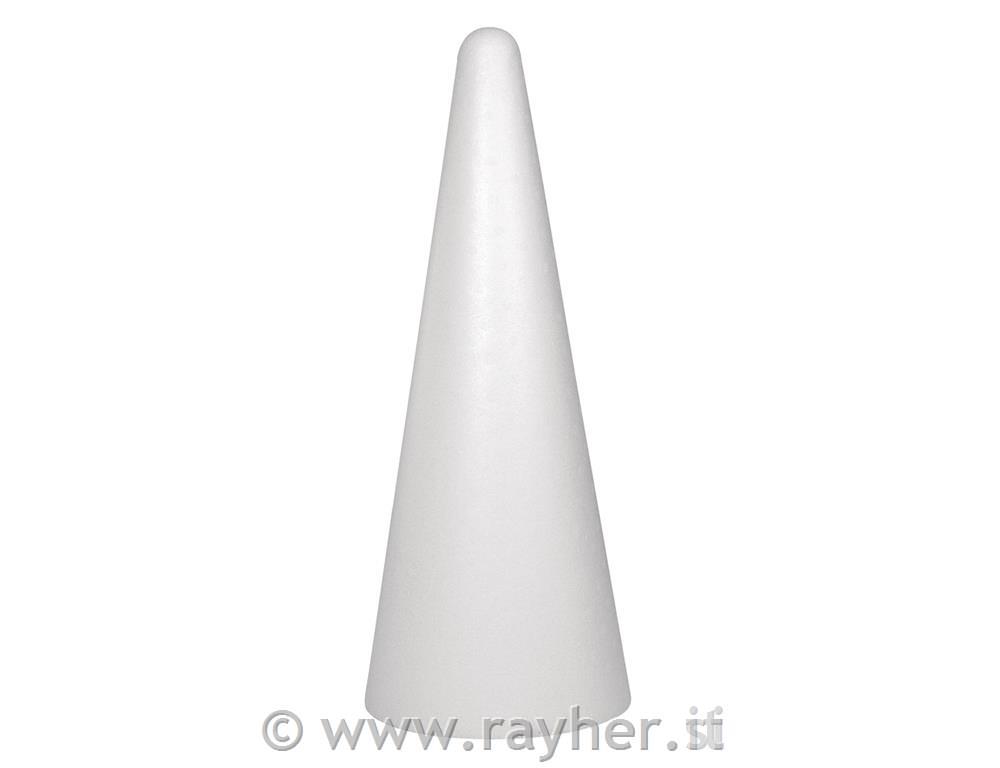 Stiropor stožec višina 50 cm