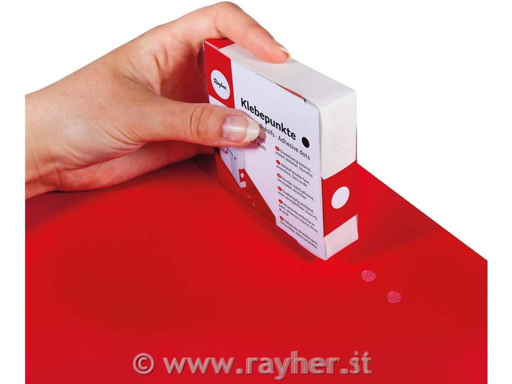 Punti adesivi, 5mm o0,7mm, Rolle 300pz