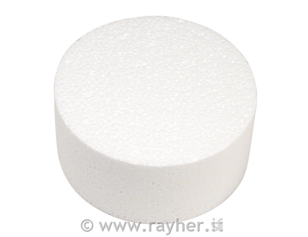 Stiropor disk, fi 10cm, v:7 cm
