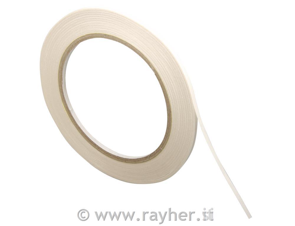 Obojestranski lepilni trak, 3mm, prosojen,20m