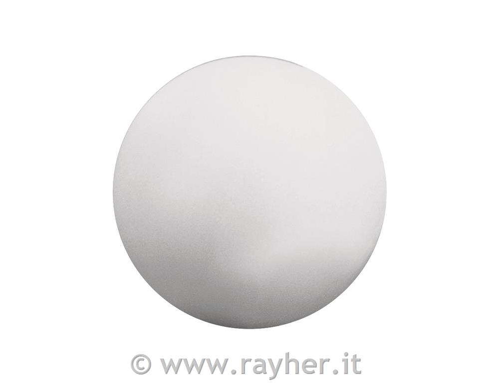 Sfere di polistirolo, pieno, 5cm o6 pz termosigillato