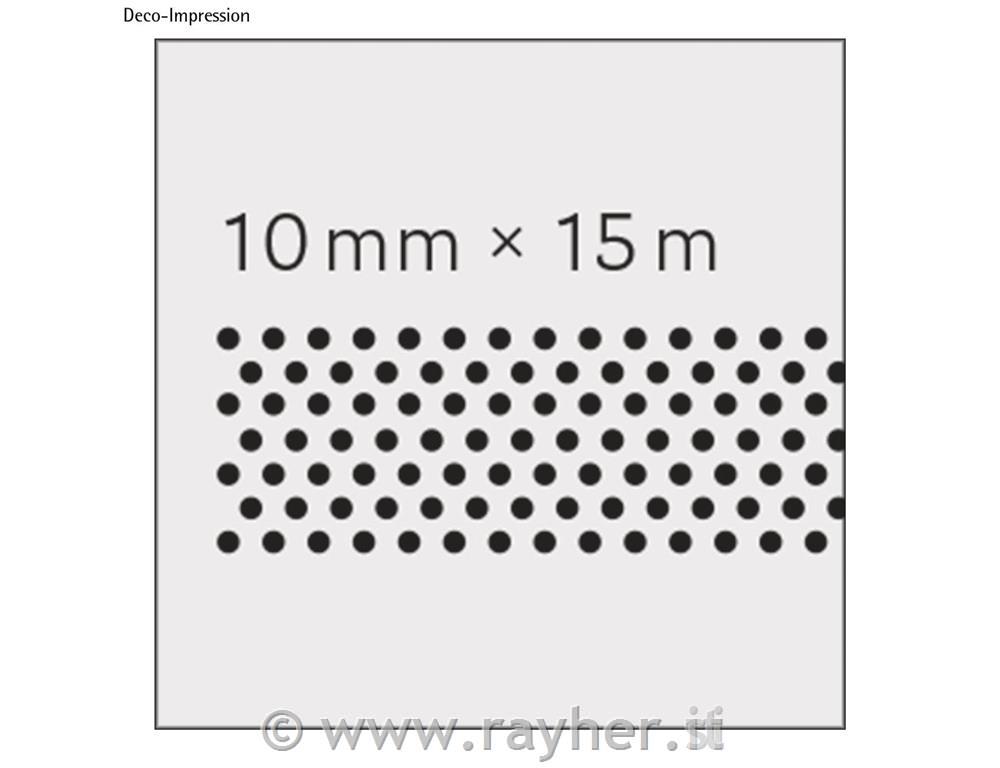 EasyGlue lepilne pike v rolerju, nepermanentne, 10 mm, 15 m