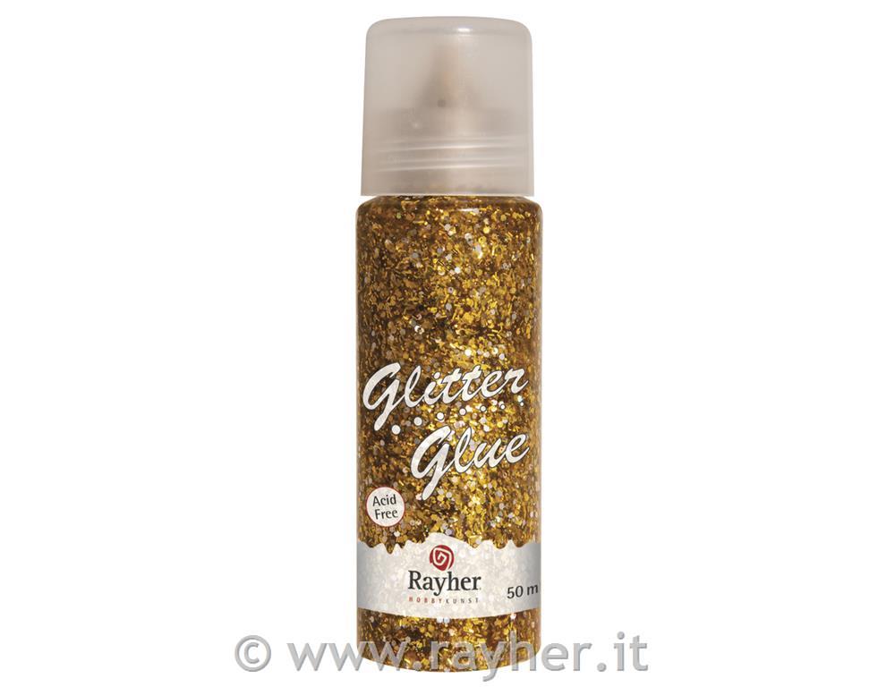 Glitter-Glue ruvidoflacone 50mloro