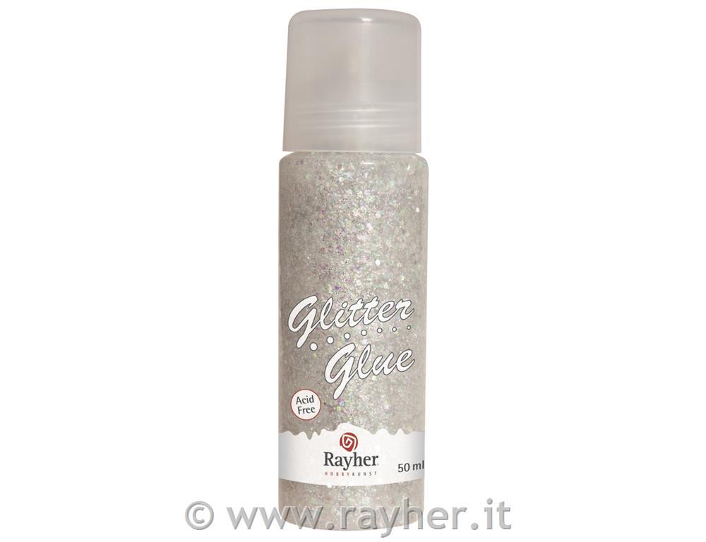 Glitter glue coarsebottle 50ml