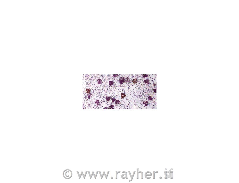 Glitter glue Little heartsbottle 50ml